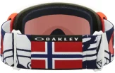 OAKLEY Flight Path L Aleksander Kilde Signature Attacking Viking Prizm Snow Torch Iridium