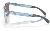 OAKLEY Frogskins Range Transparent Stonewash Prizm Deep Water Polarized