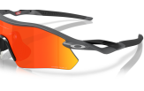 OAKLEY Radar Plate Matte Carbon Prizm Ruby