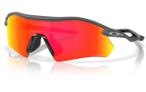 OAKLEY Radar Plate Matte Carbon Prizm Ruby
