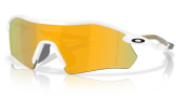 OAKLEY Radar Plate Polished White Prizm 24k Polarized