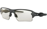 Päikeseprillid OAKLEY Flak 2.0 XL Steel Clear Black Iridium Photochromic