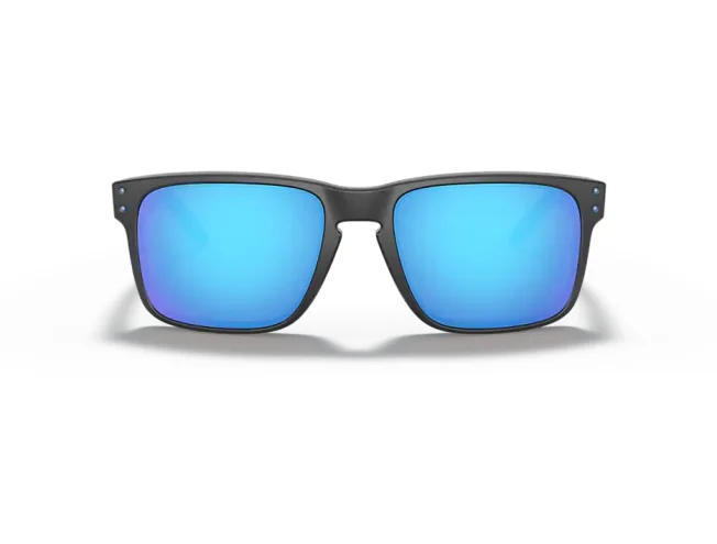 OAKLEY Holbrook Matte Black Prizmatic Prizm Sapphire Polarized