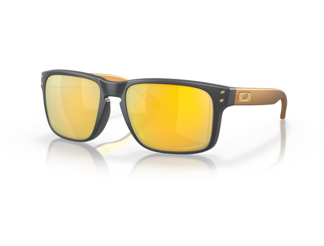OAKLEY Holbrook Matte Carbon Prizm 24K Polarized