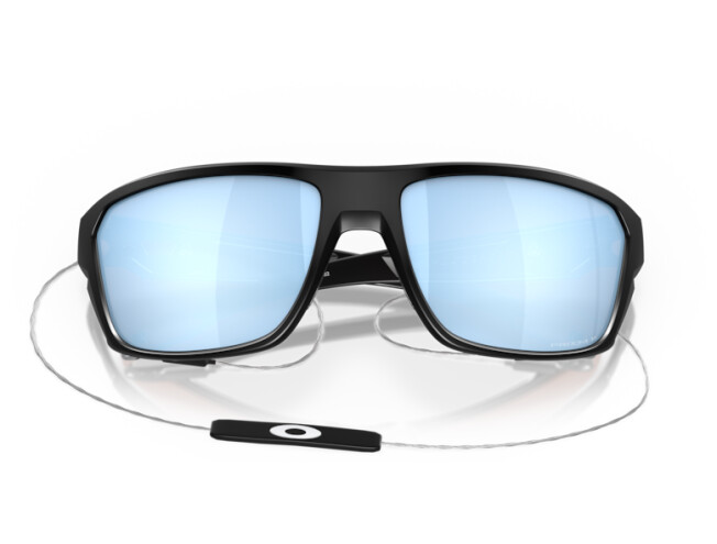 OAKLEY Split Shot Matte Black Prizm Deep Water Polarized