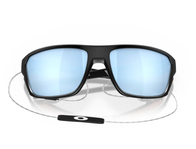 OAKLEY Split Shot Matte Black Prizm Deep Water Polarized