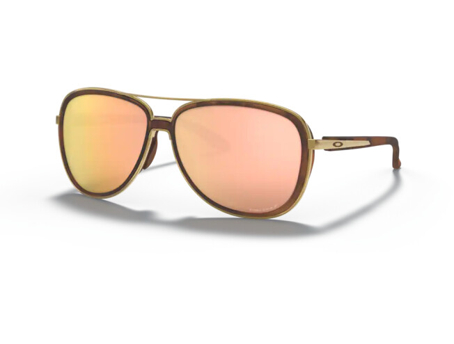 OAKLEY Split Time Brown Tortoise Prizm Rose Gold Polarized