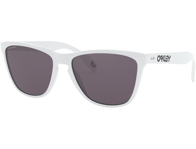 OAKLEY Frogskins 35th Anniversary Polished White Prizm Grey