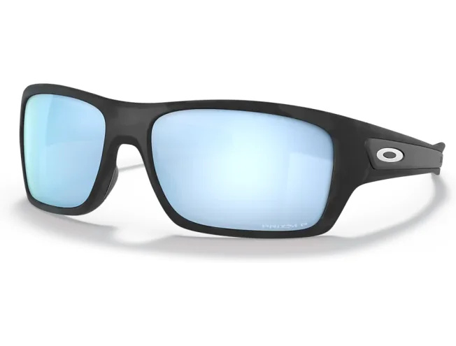 OAKLEY Turbine Matte Black Camo Prizm Deep Water Polarized