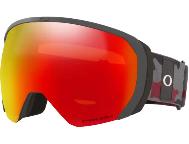 OAKLEY Flight Path L Grenache Grey Camo Prizm Snow Torch Iridium