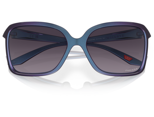 OAKLEY Wildrye Matte Cyan/Purple Colorshift Prizm Grey Gradient