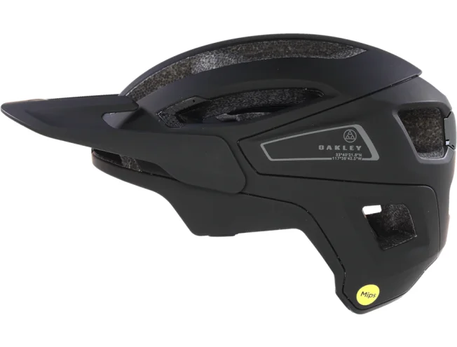 Jalgrattakiiver OAKLEY DRT3 Matte Black/Brushed Metal, S Matte Black/Brushed Metal S