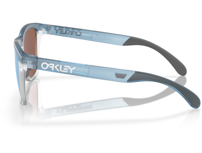 OAKLEY Frogskins Range Transparent Stonewash Prizm Deep Water Polarized