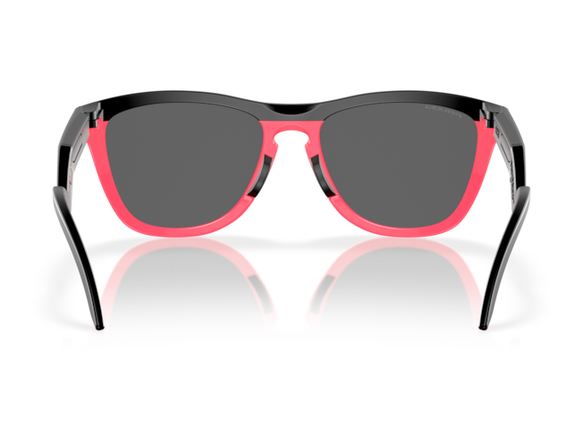 OAKLEY Frogskins Hybrid Matte Black/Neon Pink Prizm Black