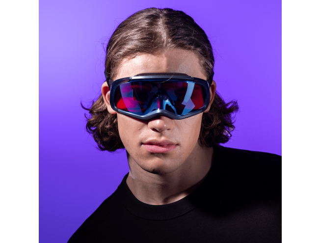 OAKLEY Flex Scape Matte Grey Smoke Prizm Snow Sapphire