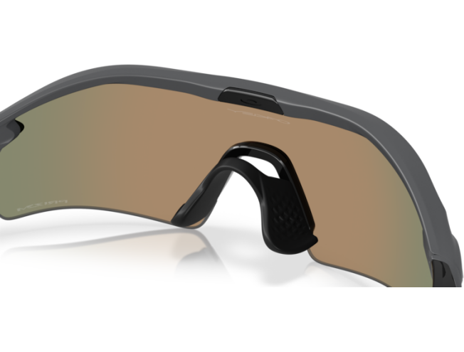 OAKLEY Radar Plate Matte Carbon Prizm Ruby