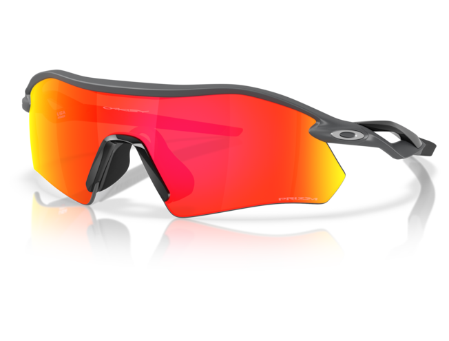 OAKLEY Radar Plate Matte Carbon Prizm Ruby