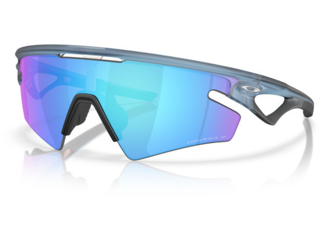 OAKLEY Sphaera Slash Matte Transparent Stonewash Prizm Sapphire Polarized