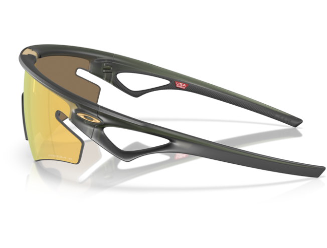 OAKLEY Sphaera Slash Matte Olive Ink Prizm 24k Polarized