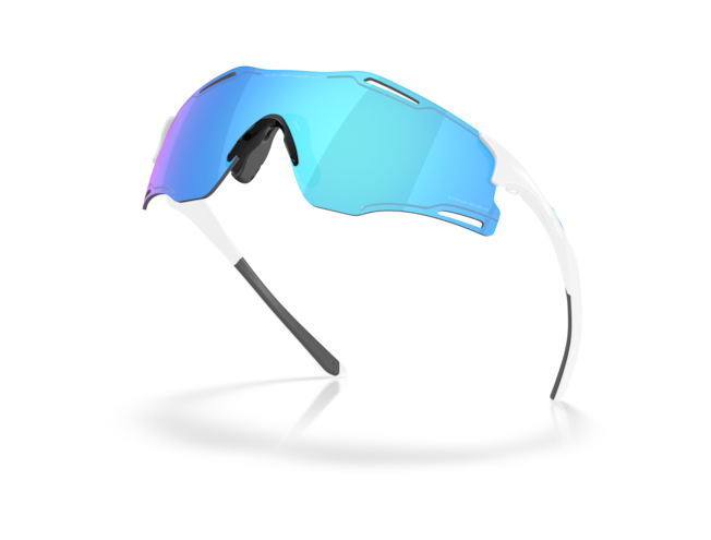OAKLEY Cybr Zero Polished White Prizm Sapphire
