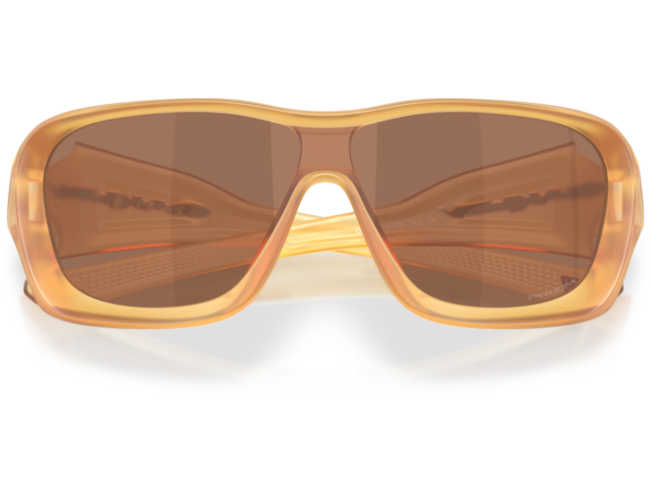 OAKLEY De la salle Matte Trans Light Curry ​Prizm Tungsten