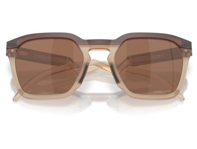 OAKLEY HSTN SQ Matte Rootbeer Prizm Tungsten