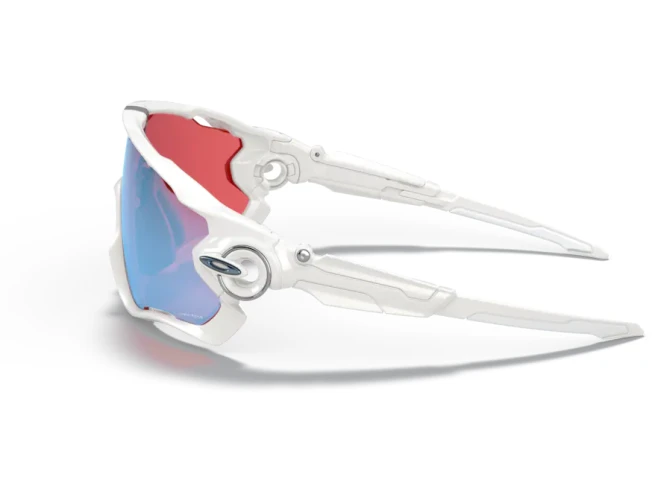 Päikeseprillid OAKLEY Jawbreaker Polished White Prizm Snow Sapphire