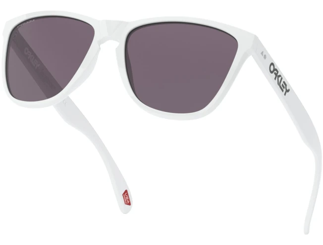 Päikeseprillid OAKLEY Frogskins 35th Anniversary Polished White Prizm Grey