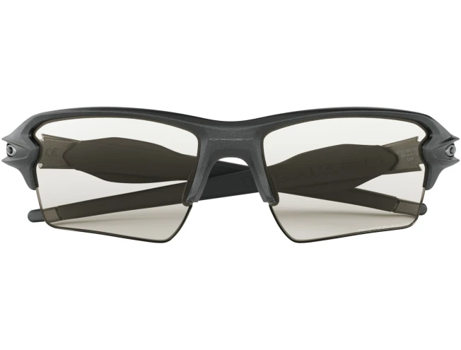 Päikeseprillid OAKLEY Flak 2.0 XL Steel Clear Black Iridium Photochromic