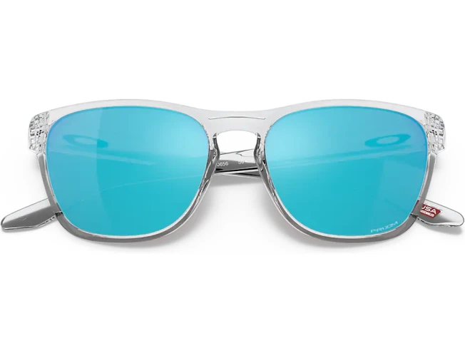 Päikeseprillid OAKLEY Manorburn Polished Clear Prizm Sapphire