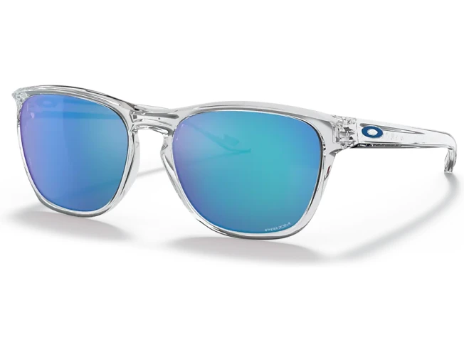 Päikeseprillid OAKLEY Manorburn Polished Clear Prizm Sapphire