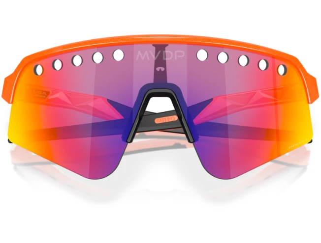 Päikeseprillid OAKLEY Sutro Lite Sweep Mathieu Van Der Poel Orange Sparkle Prizm Road