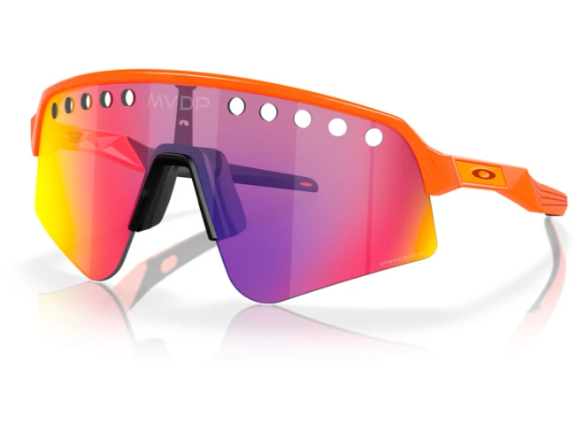 Päikeseprillid OAKLEY Sutro Lite Sweep Mathieu Van Der Poel Orange Sparkle Prizm Road