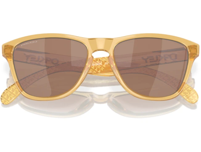 Päikeseprillid OAKLEY Frogskins XXS Kylian Mbappé Light Curry Prizm Tungsten