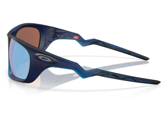 Päikeseprillid OAKLEY Lateralis Matte Transparent Blue Prizm Deep Water Polarized