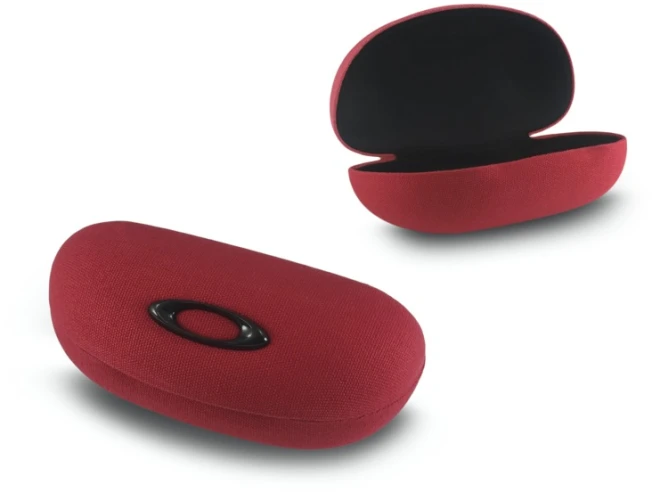 Päikeseprillide karp OAKLEY Ellipse O Case carbon punane