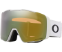 OAKLEY Line Miner Pro L Matte White Prizm Sage Gold Iridium + Prizm Iced